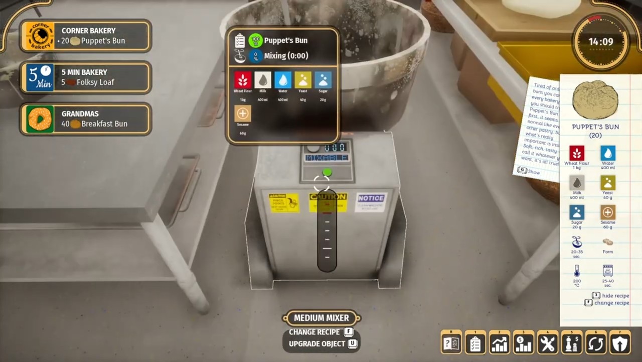 Изображение игры: Bakery Simulator