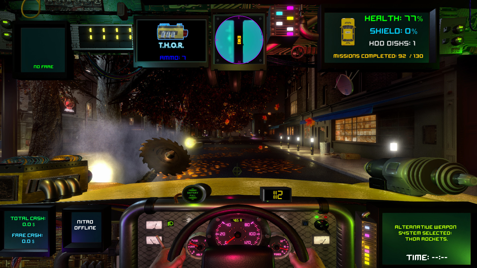 Изображение игры: CyberTaxi