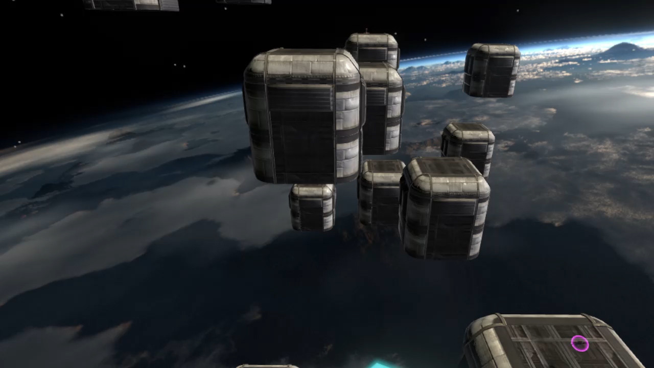 Изображение игры: Space Station Invader VR