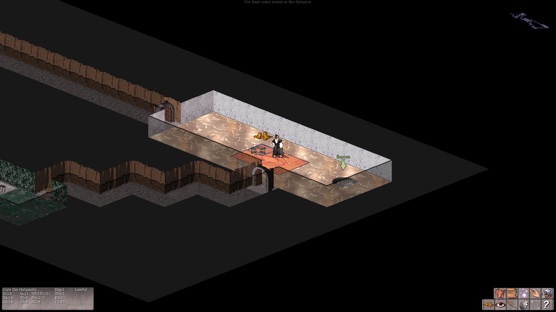 Изображение игры: Vulture for NetHack