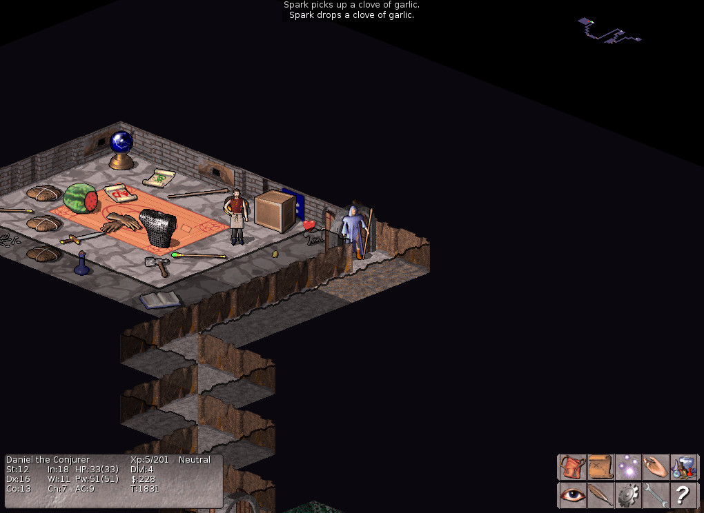 Изображение игры: Vulture for NetHack