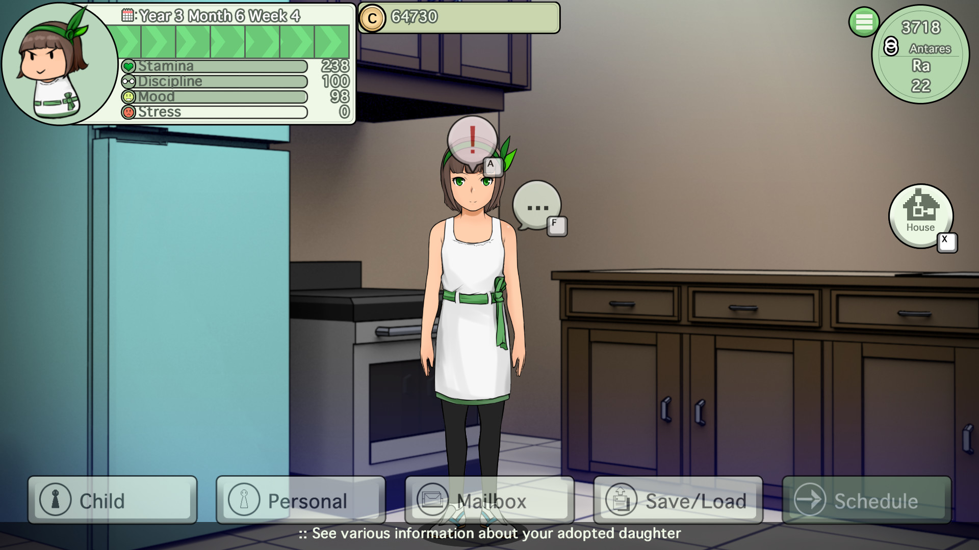 Изображение игры: Ciel Fledge: A Daughter Raising Simulator