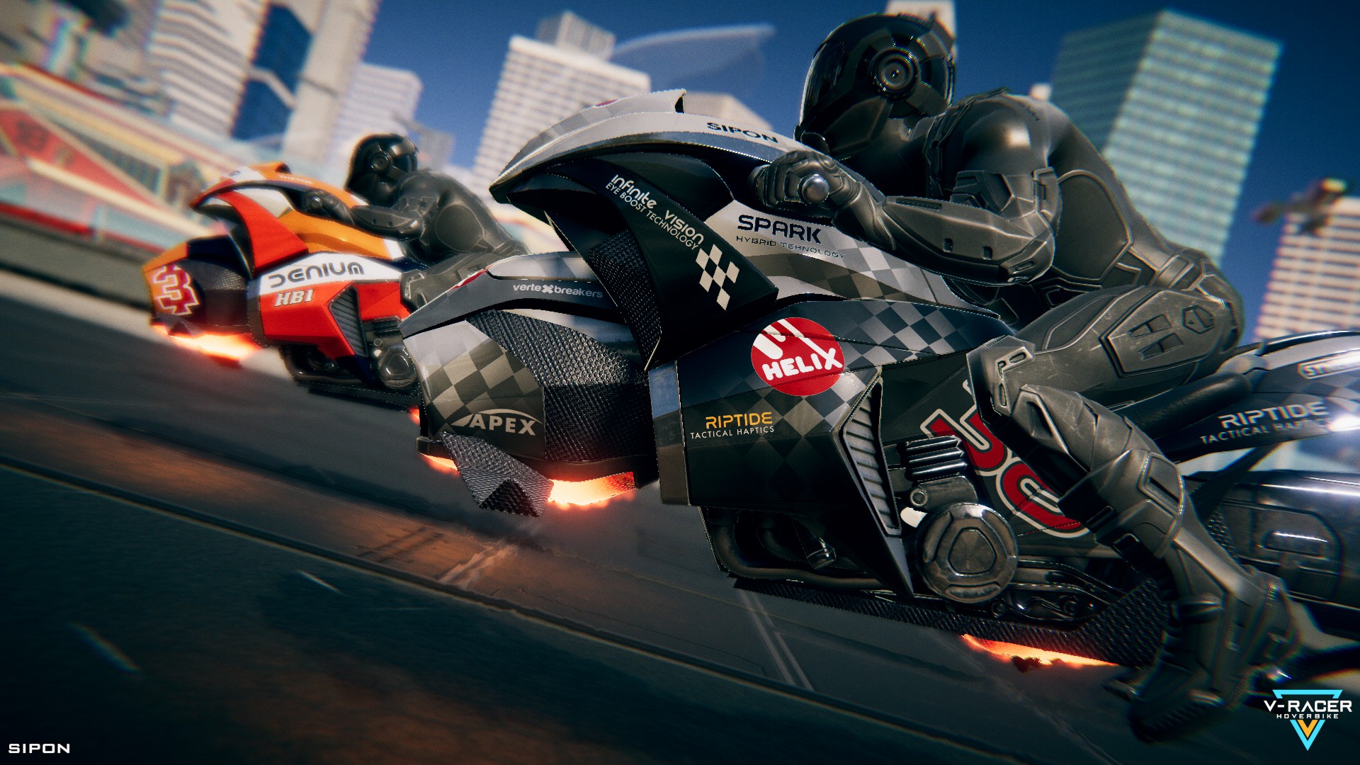Изображение игры: VRacer Hoverbike