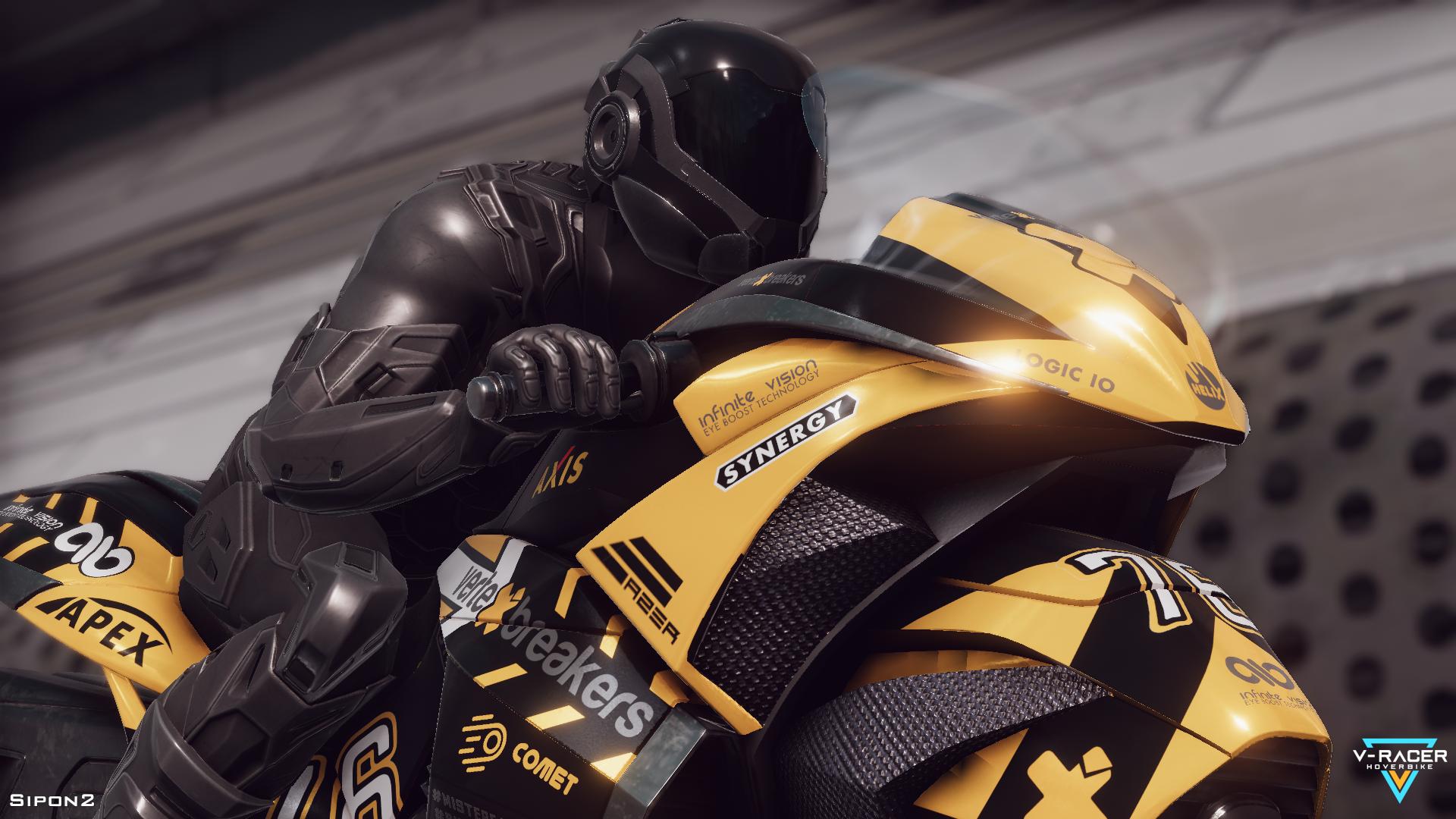 Изображение игры: VRacer Hoverbike