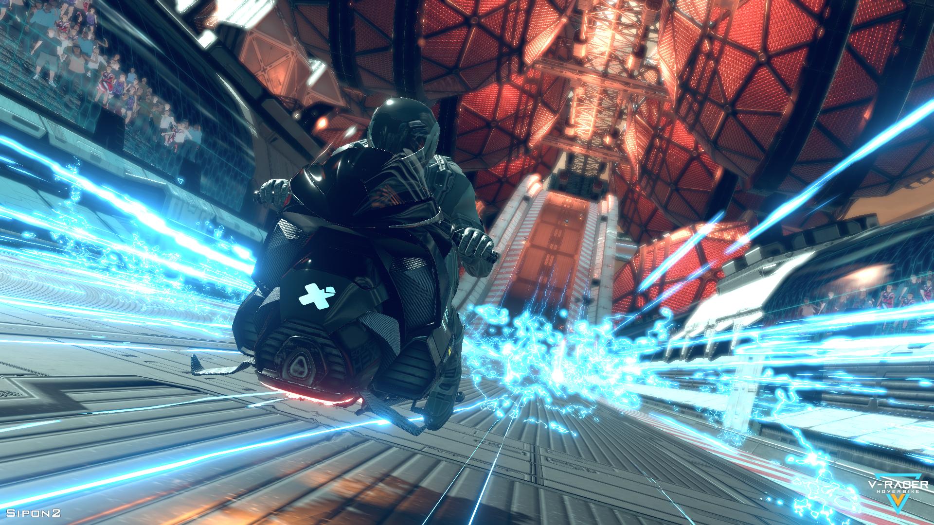 Изображение игры: VRacer Hoverbike