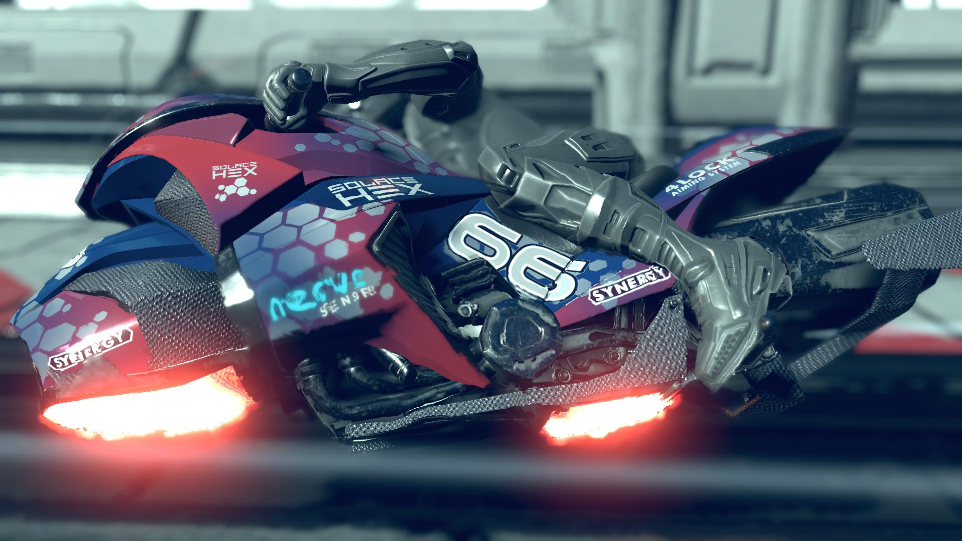 Изображение игры: VRacer Hoverbike