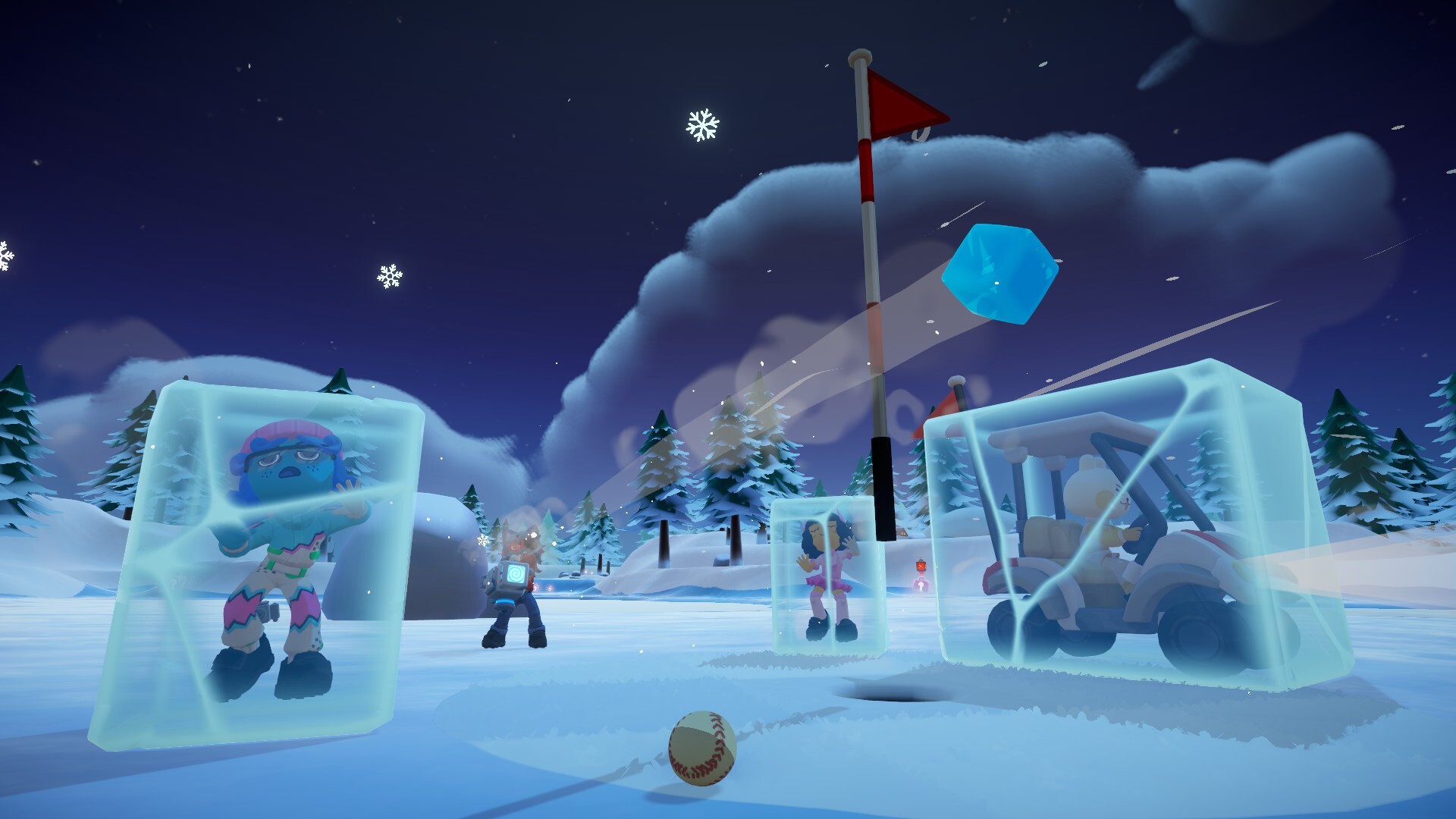 Изображение игры: Super Battle Golf