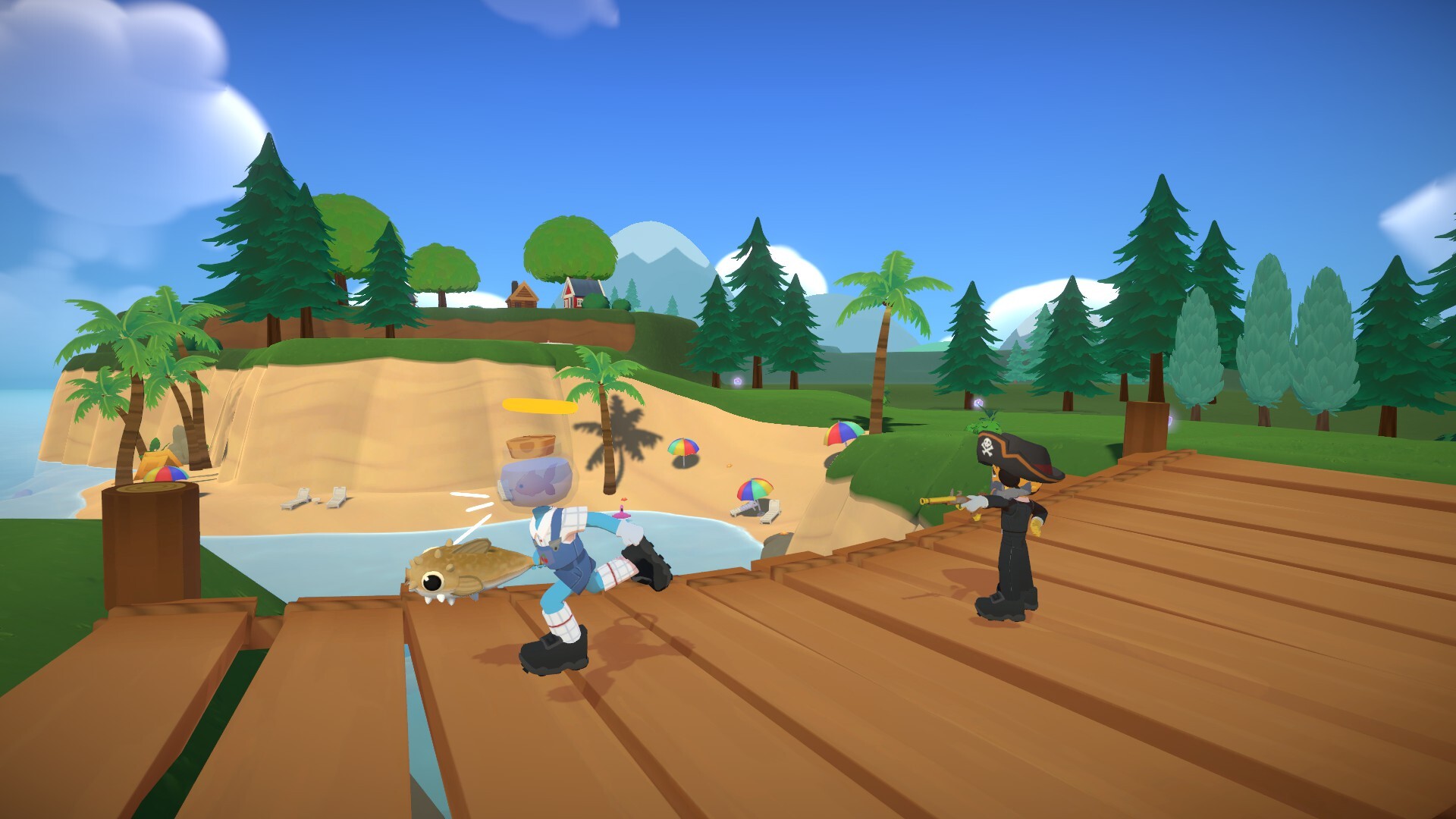 Изображение игры: Super Battle Golf