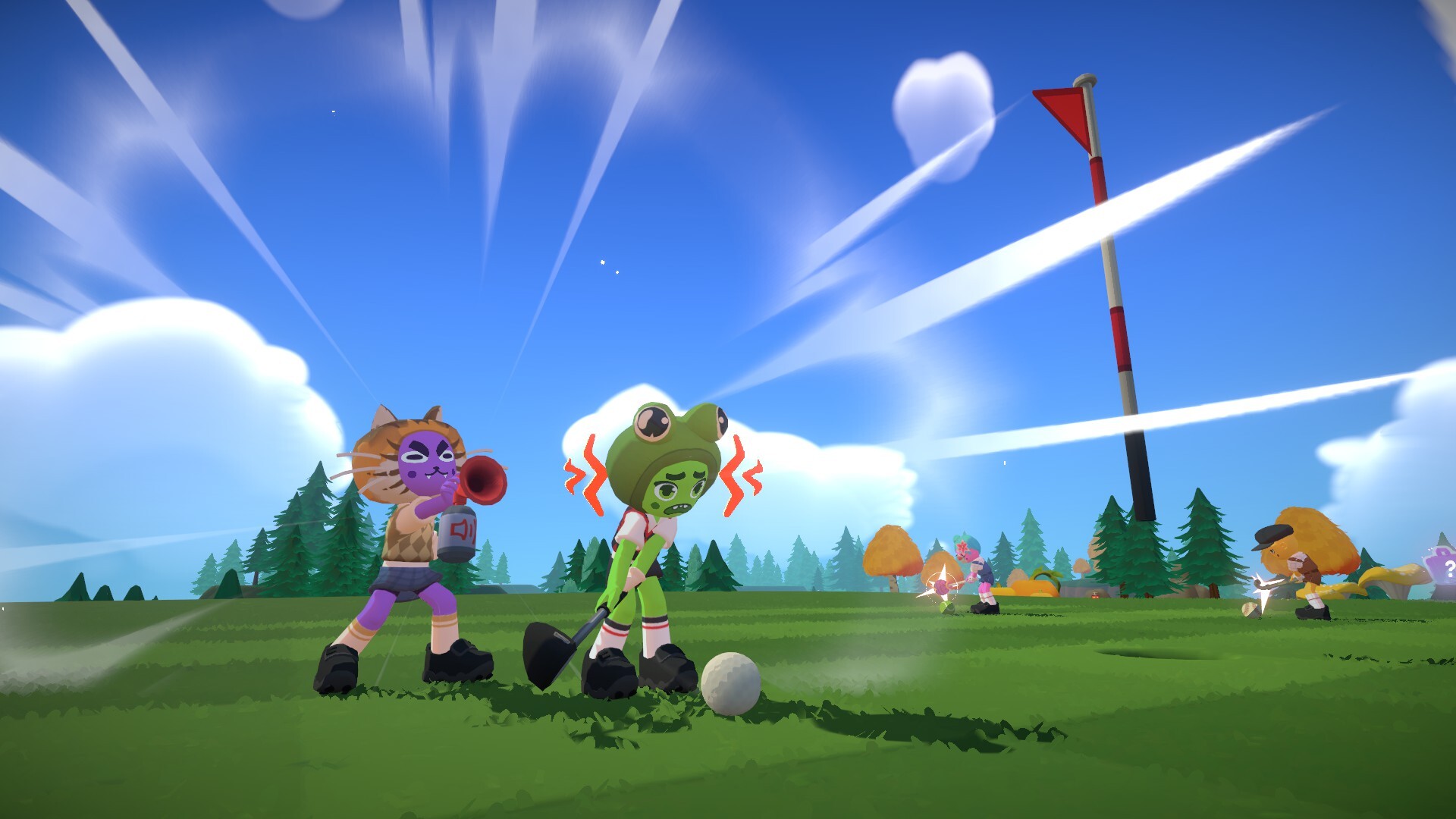 Изображение игры: Super Battle Golf