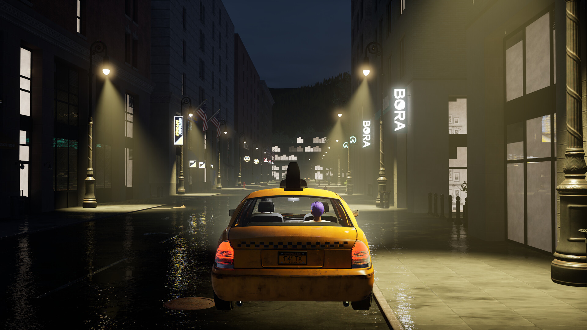 Изображение игры: Taxi Simulator
