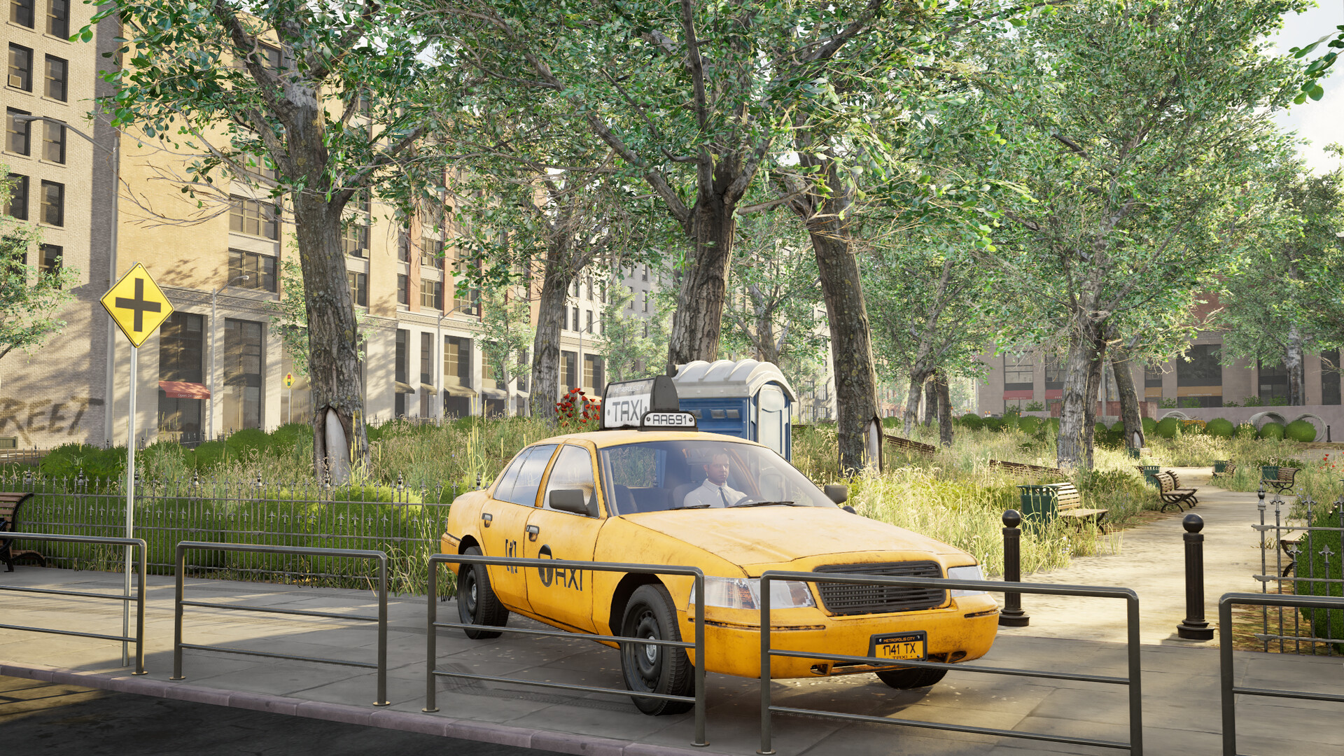 Изображение игры: Taxi Simulator