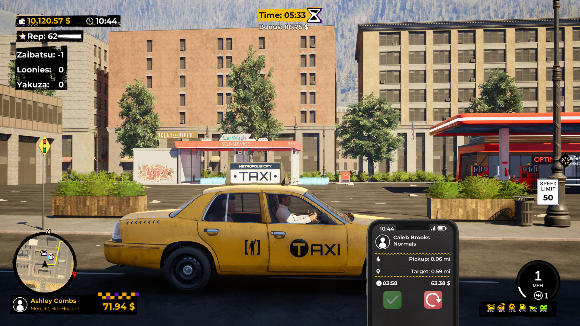 Изображение игры: Taxi Simulator