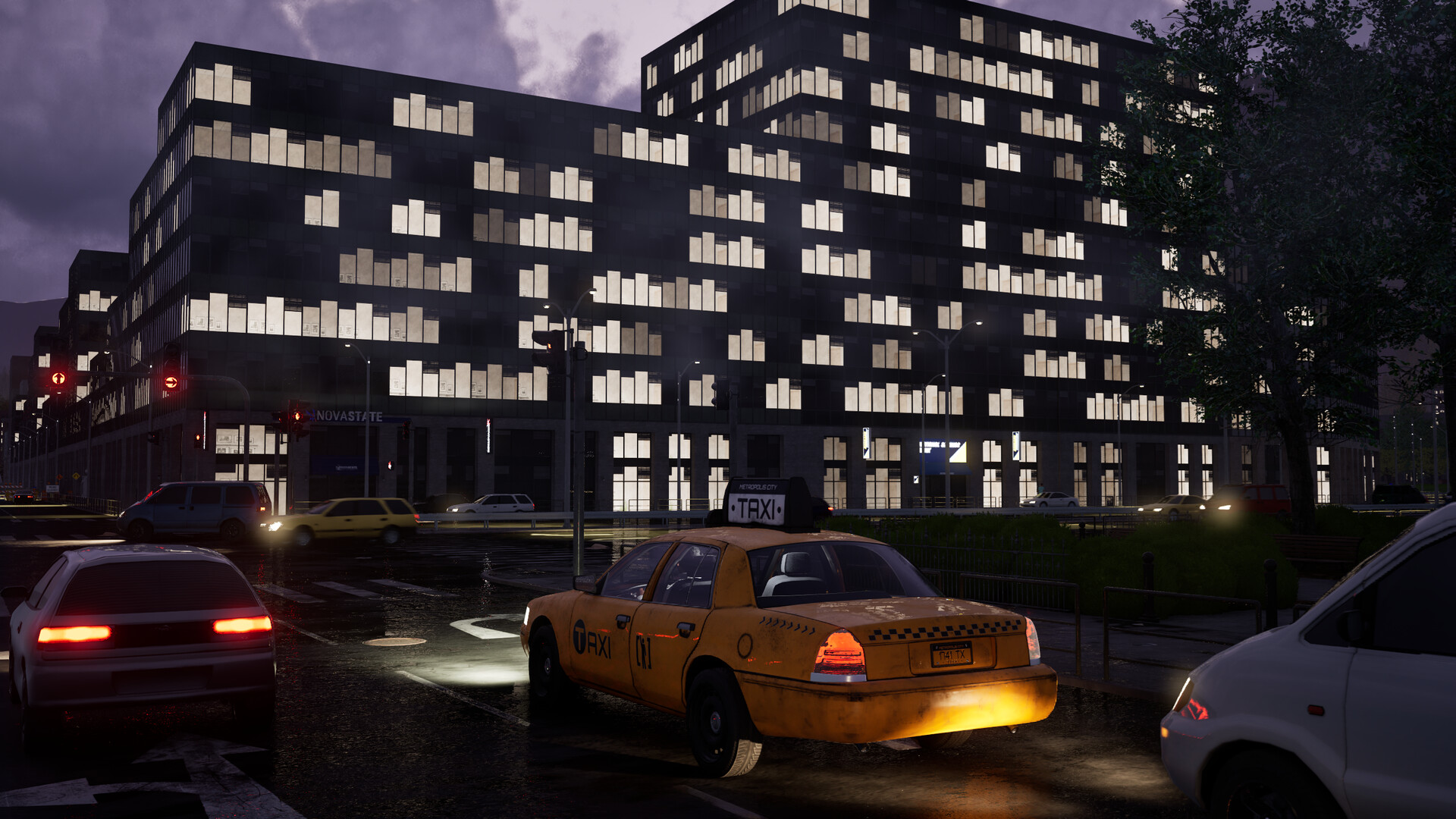 Изображение игры: Taxi Simulator