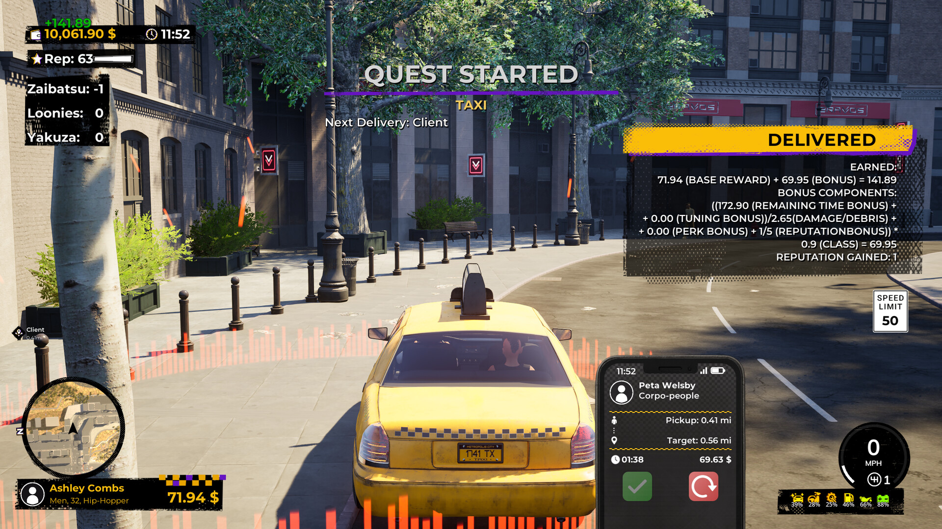 Изображение игры: Taxi Simulator