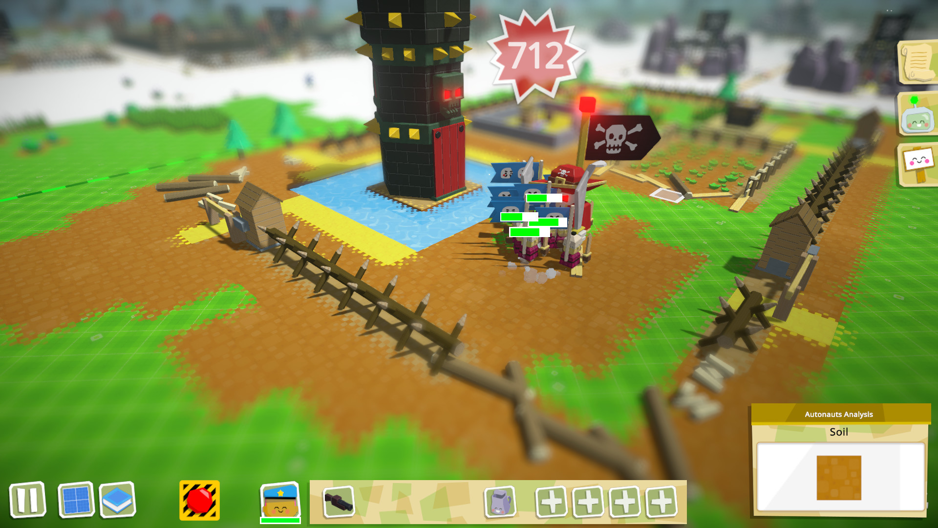 Изображение игры: Autonauts vs Piratebots