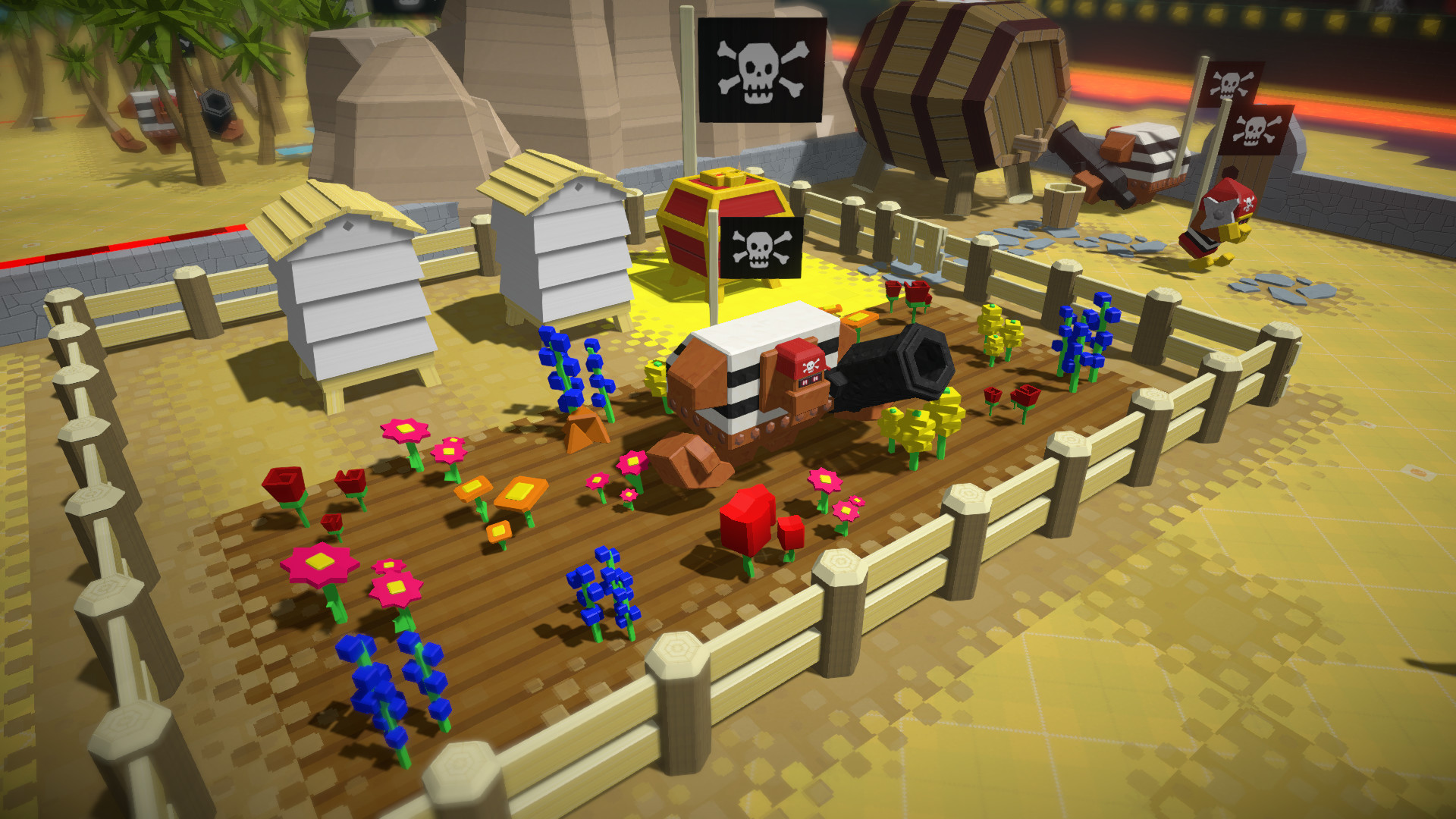Изображение игры: Autonauts vs Piratebots