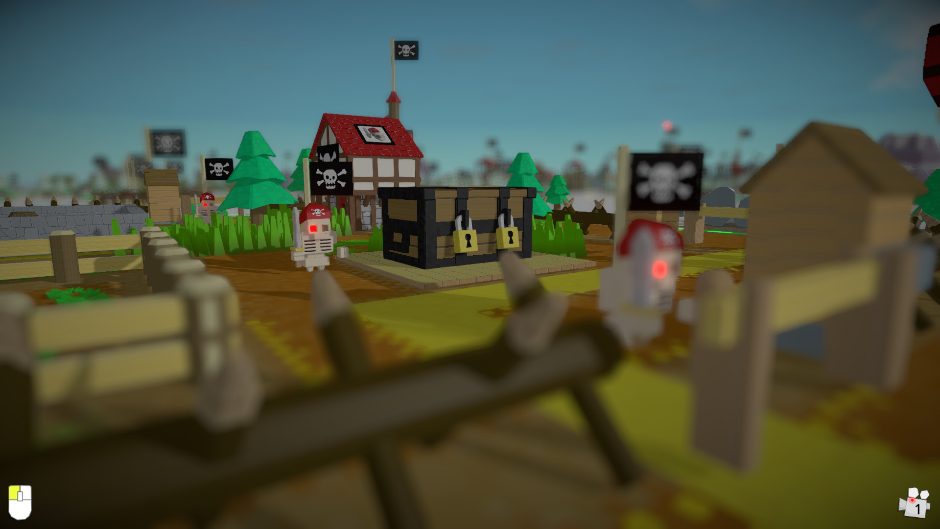Изображение игры: Autonauts vs Piratebots