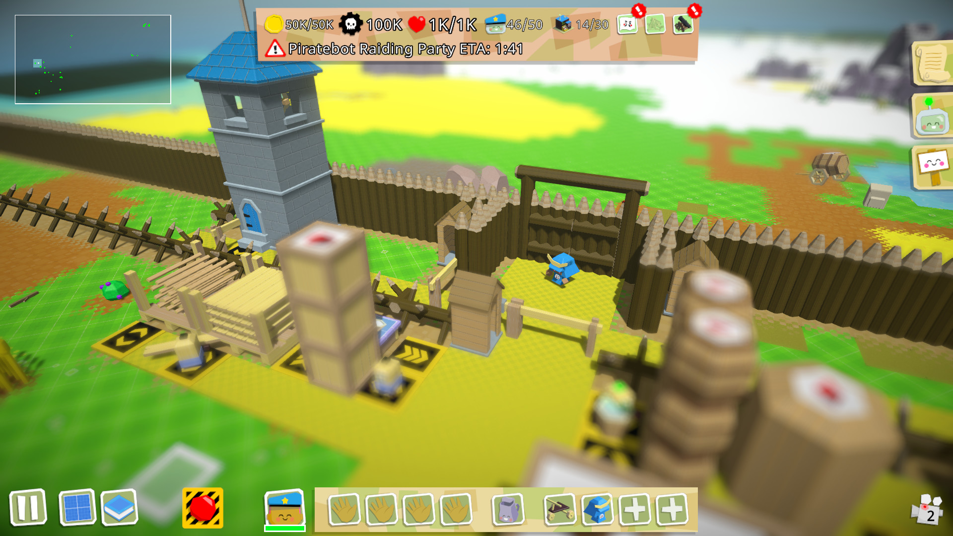 Изображение игры: Autonauts vs Piratebots