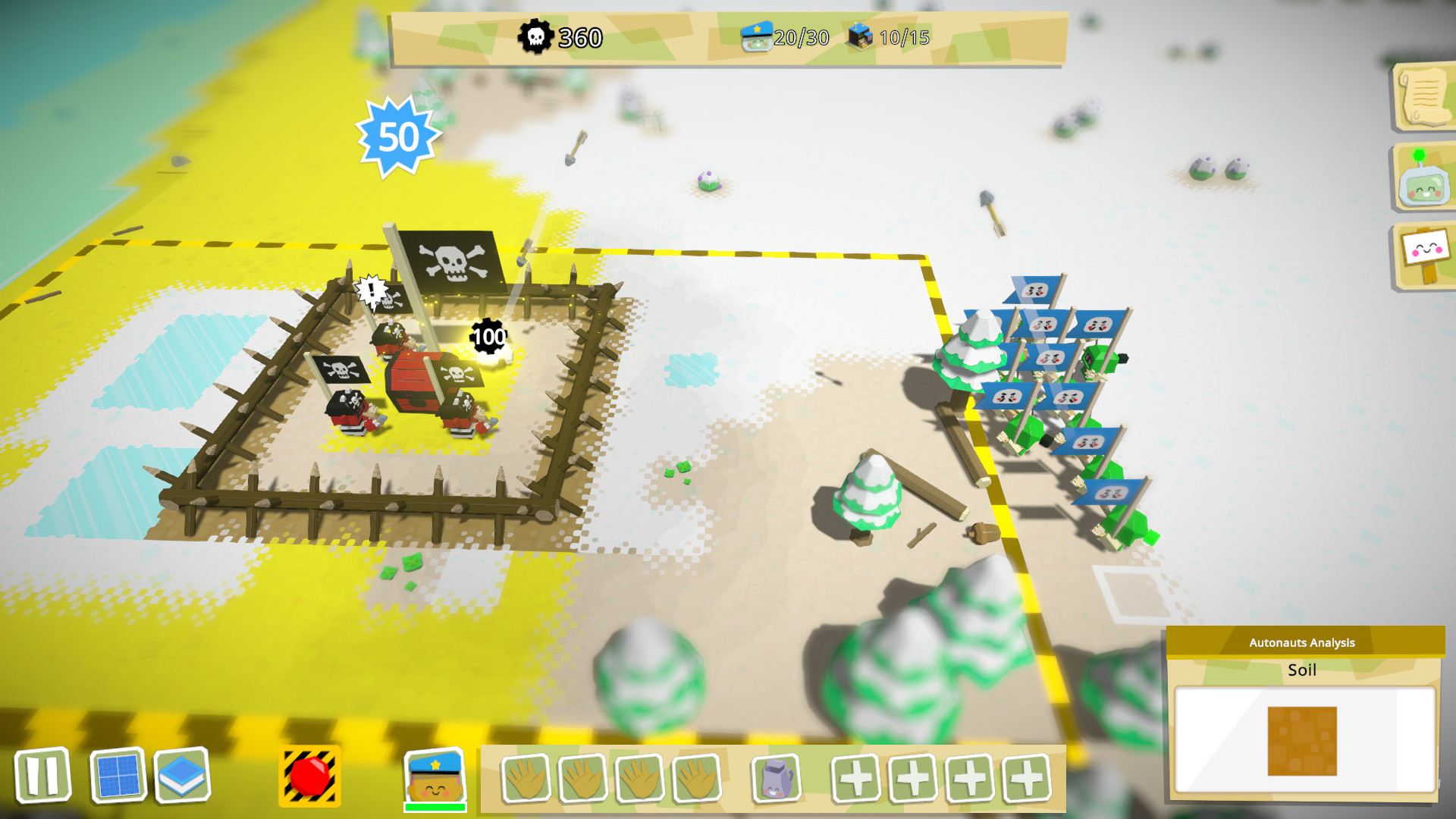 Изображение игры: Autonauts vs Piratebots