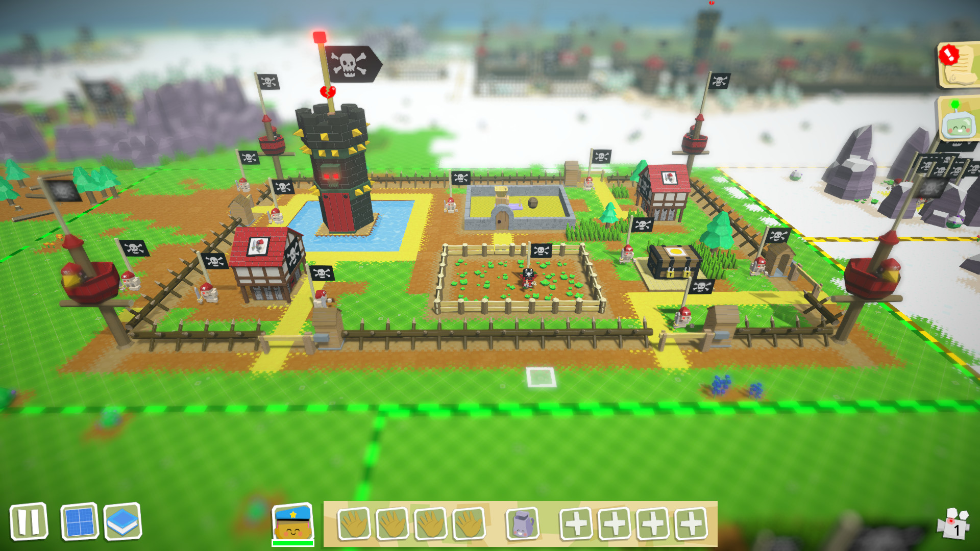 Изображение игры: Autonauts vs Piratebots