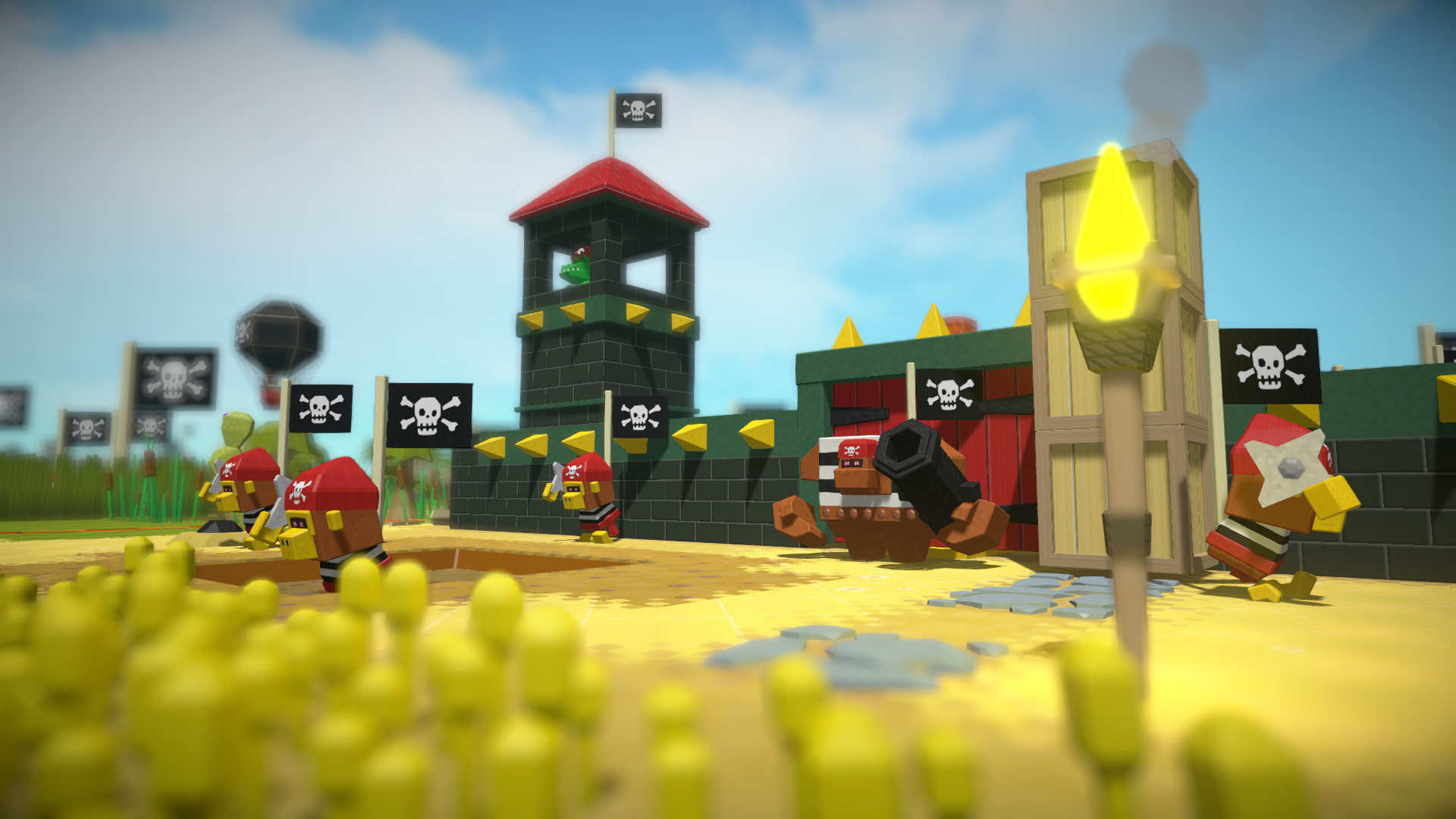 Изображение игры: Autonauts vs Piratebots