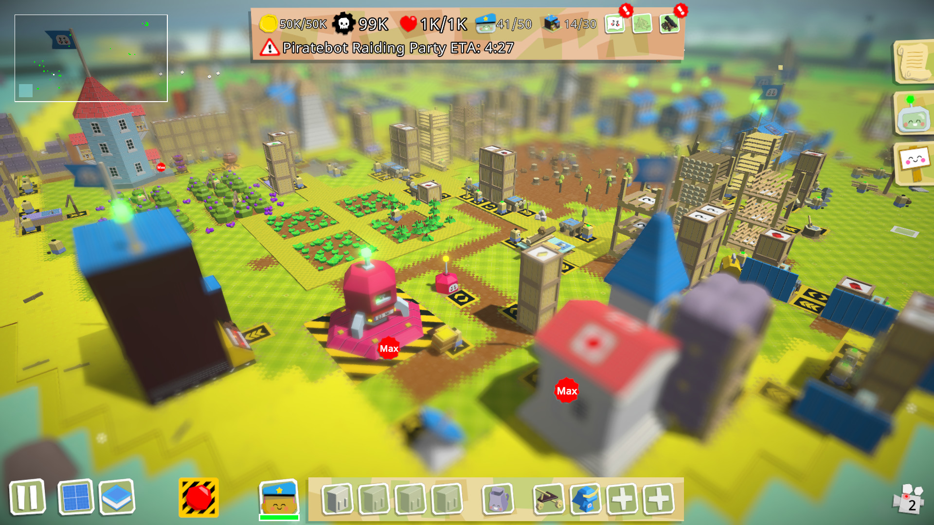 Изображение игры: Autonauts vs Piratebots