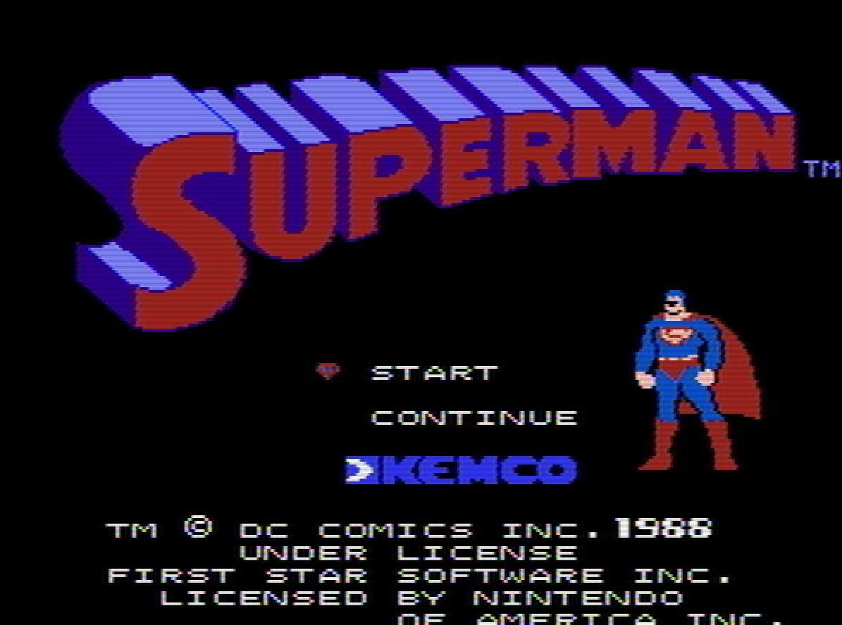 Изображение игры: Superman (1987)