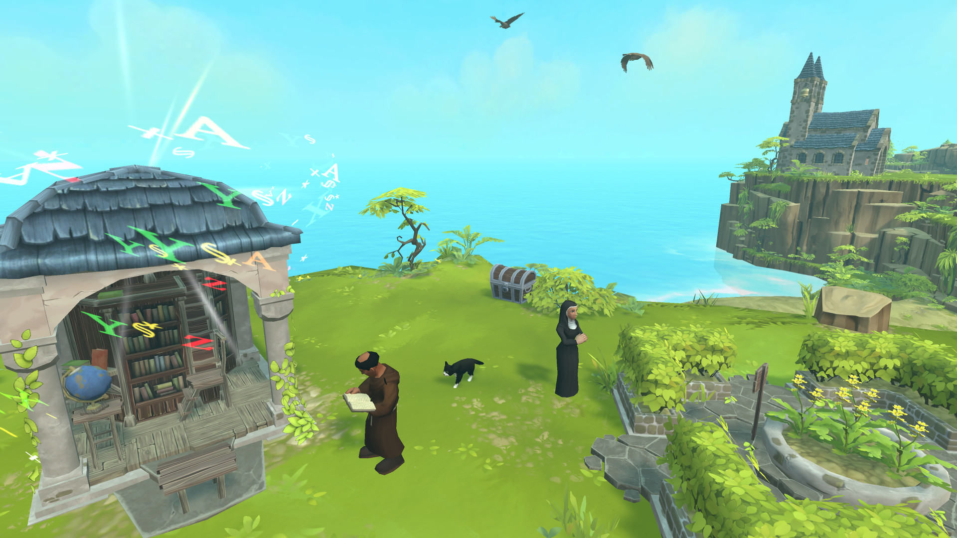 Изображение игры: Townsmen VR