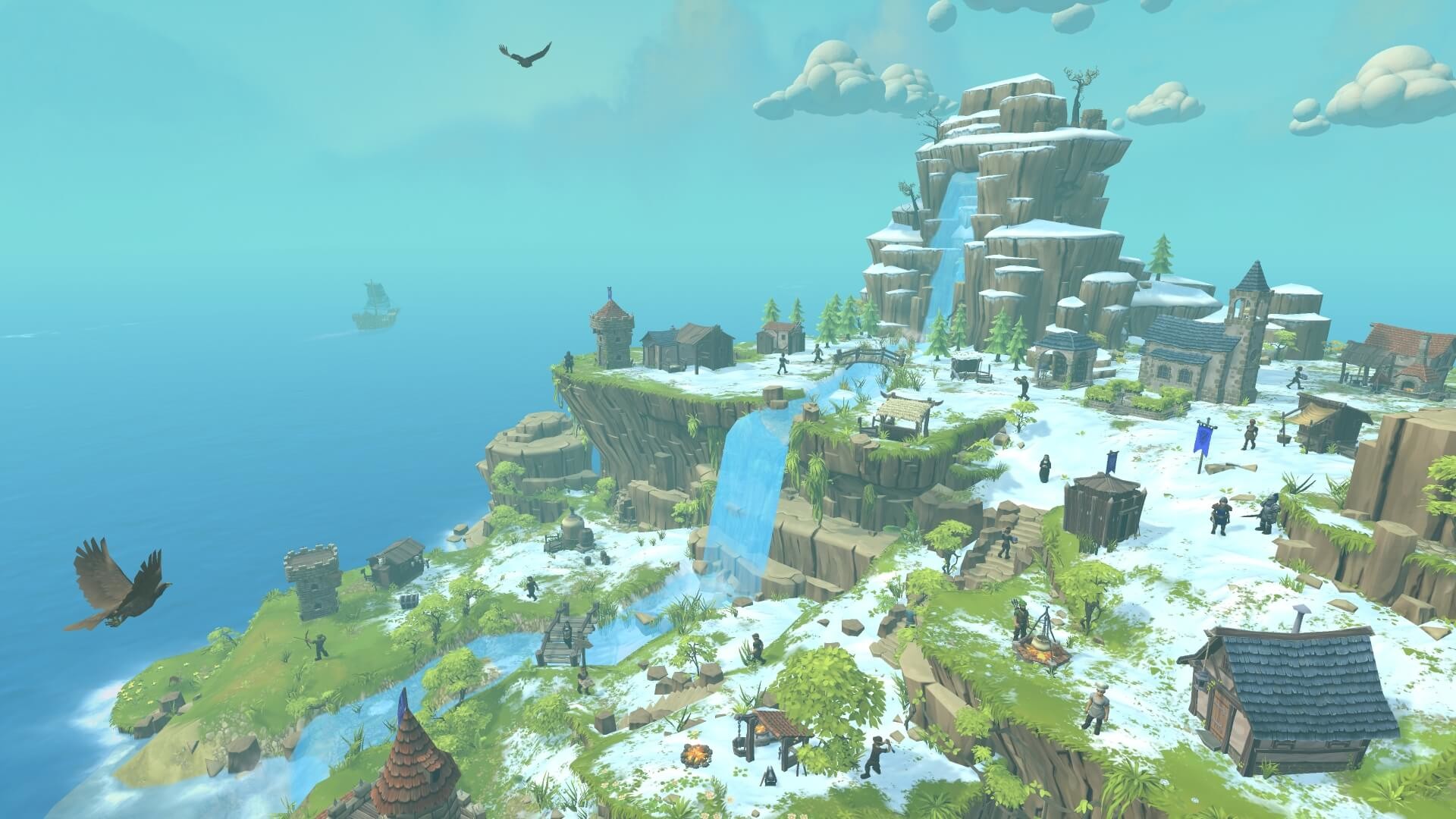 Изображение игры: Townsmen VR