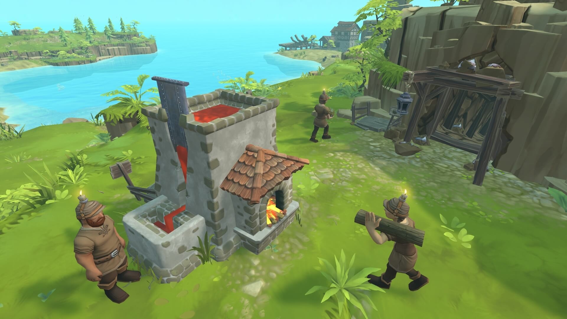 Изображение игры: Townsmen VR