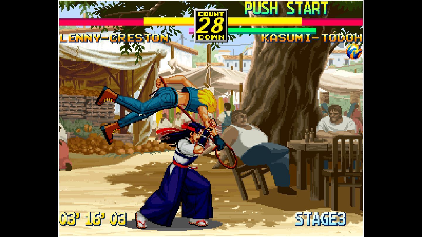 Изображение игры: ACA NEOGEO ART OF FIGHTING 3