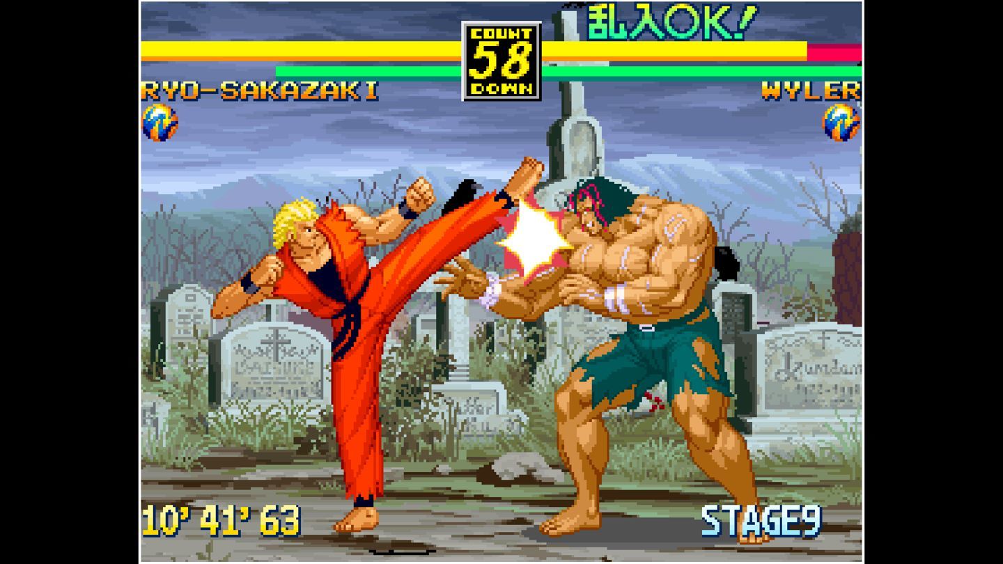 Изображение игры: ACA NEOGEO ART OF FIGHTING 3