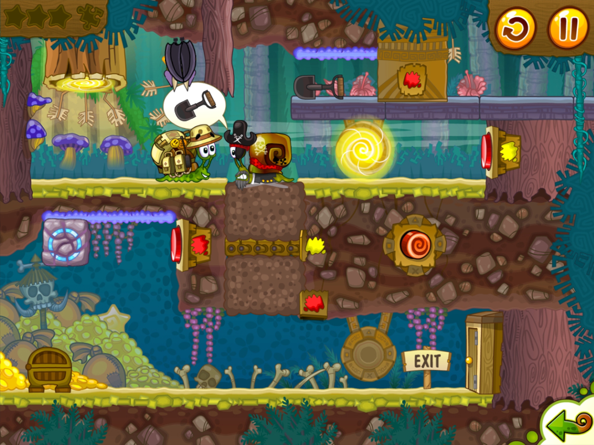 Изображение игры: Snail Bob 2