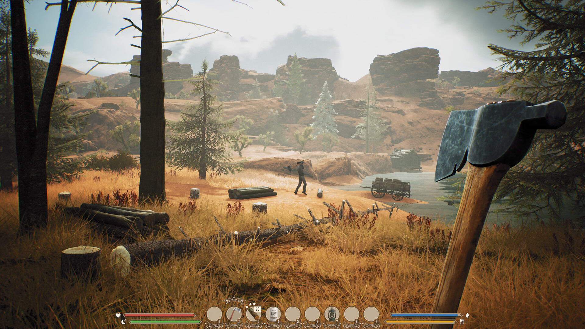 Изображение игры: Cowboy Life Simulator