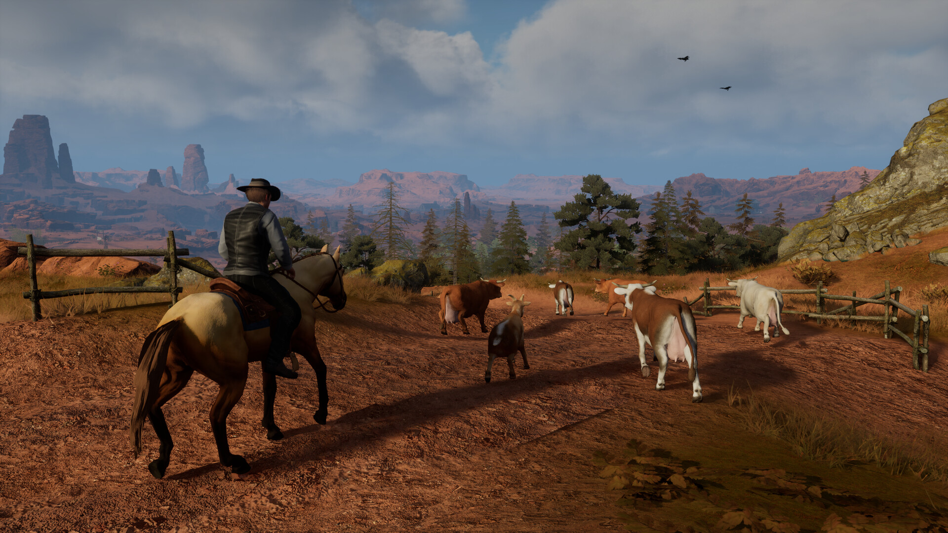Изображение игры: Cowboy Life Simulator