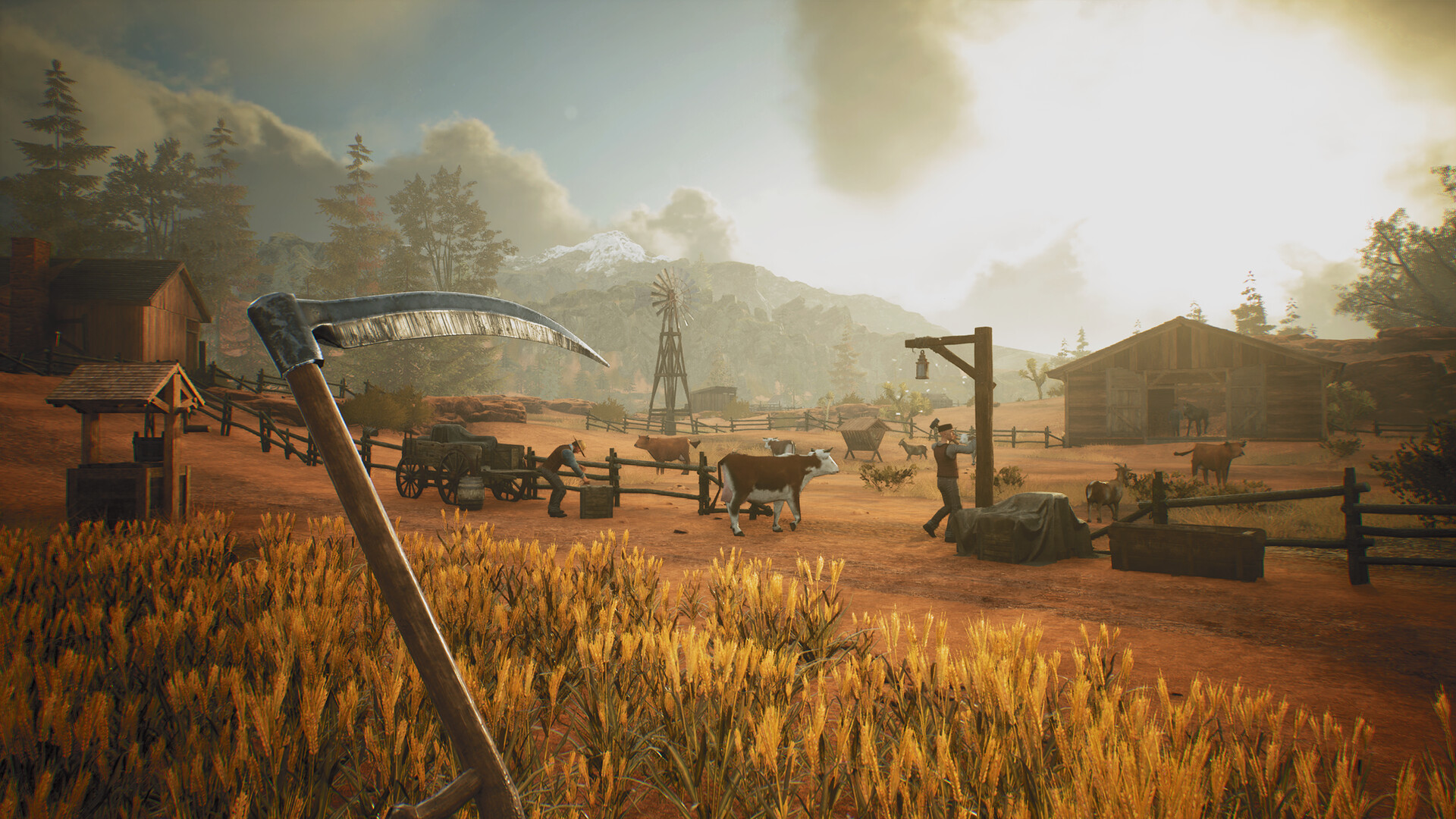 Изображение игры: Cowboy Life Simulator