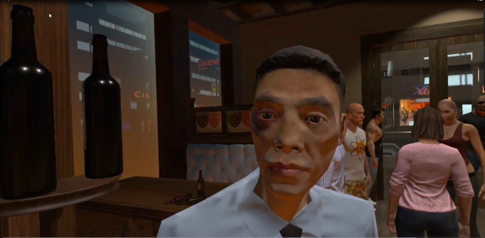 Изображение игры: Drunkn Bar Fight