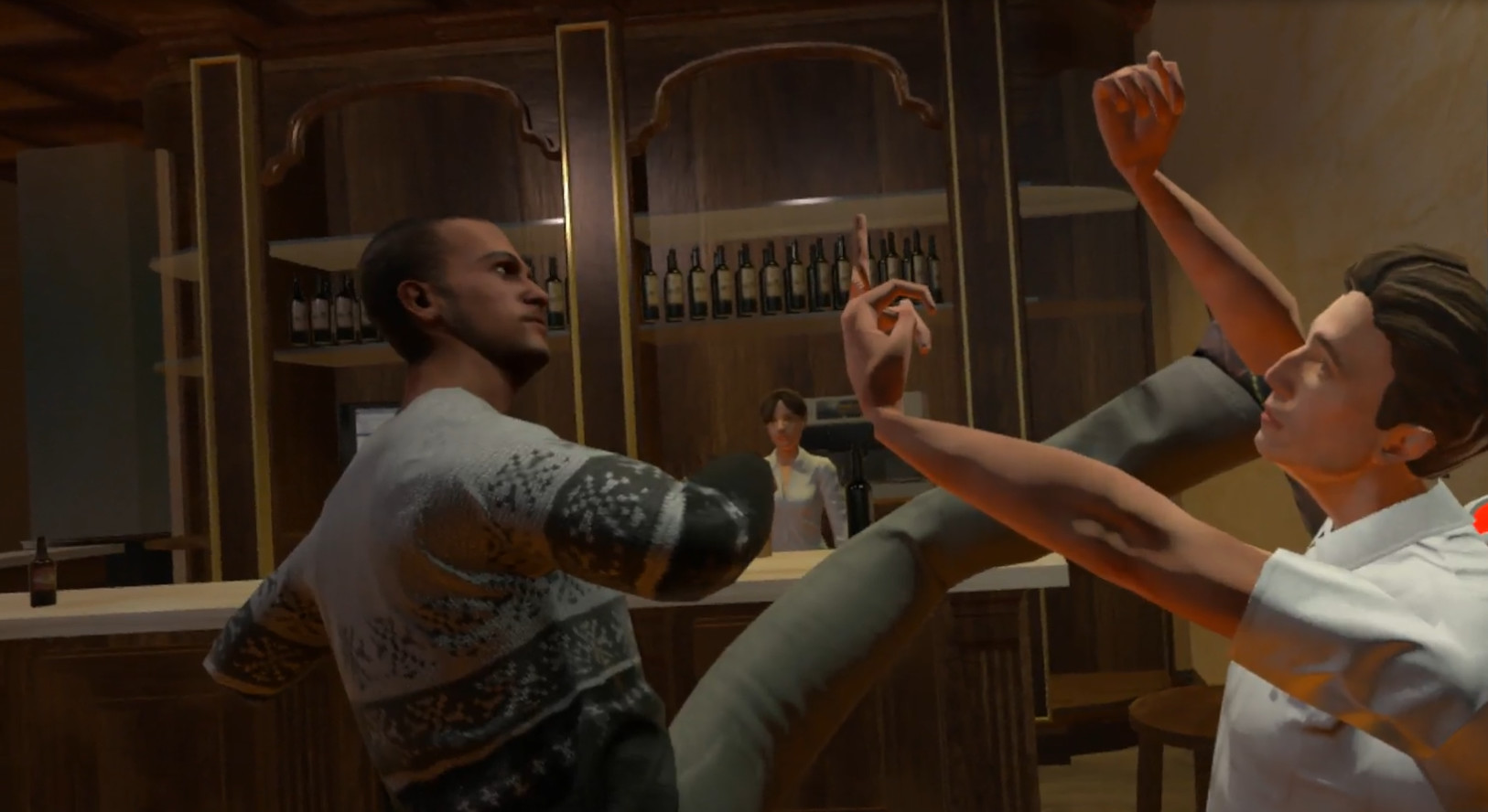Изображение игры: Drunkn Bar Fight