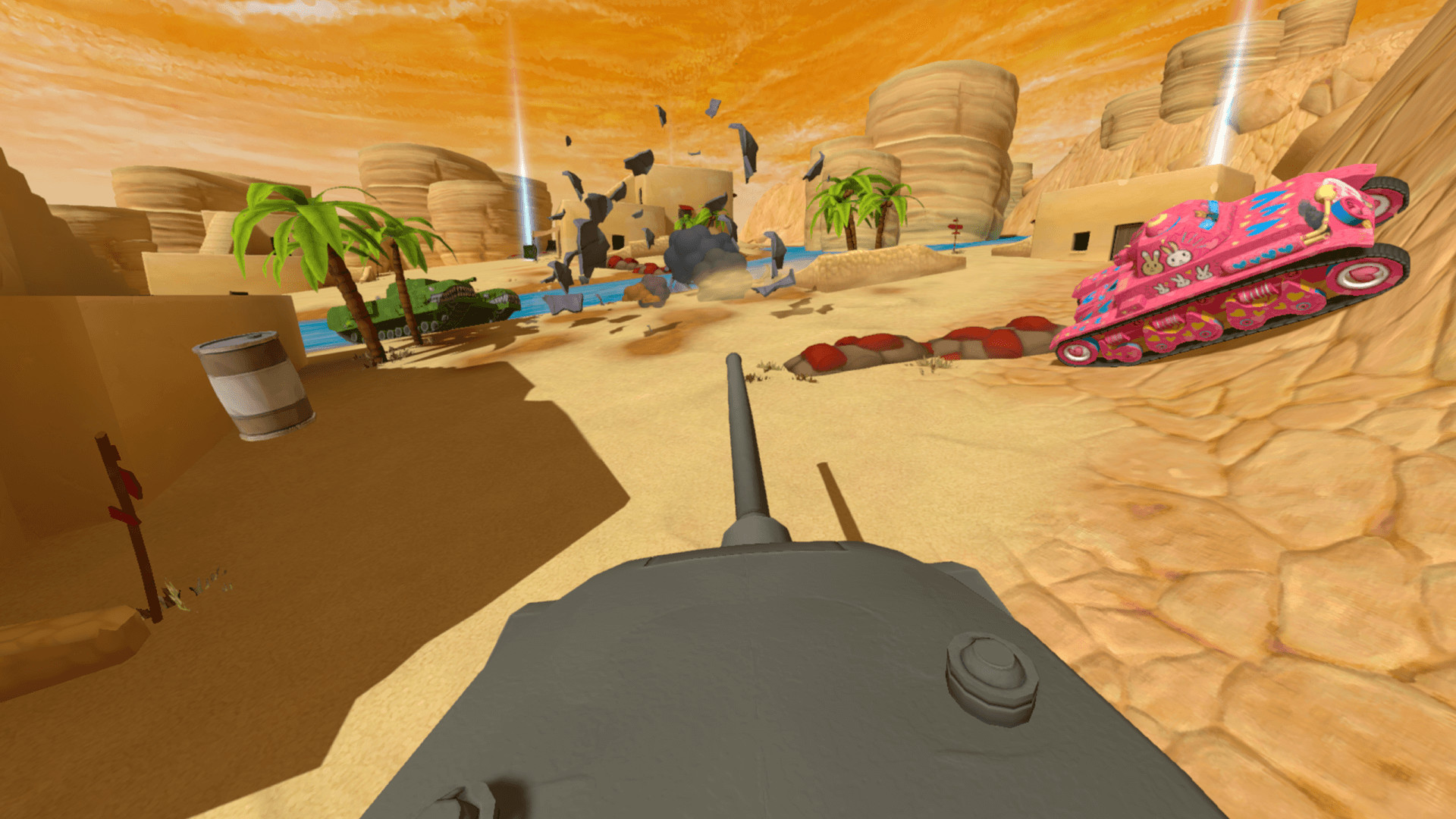 Изображение игры: Panzer Panic VR