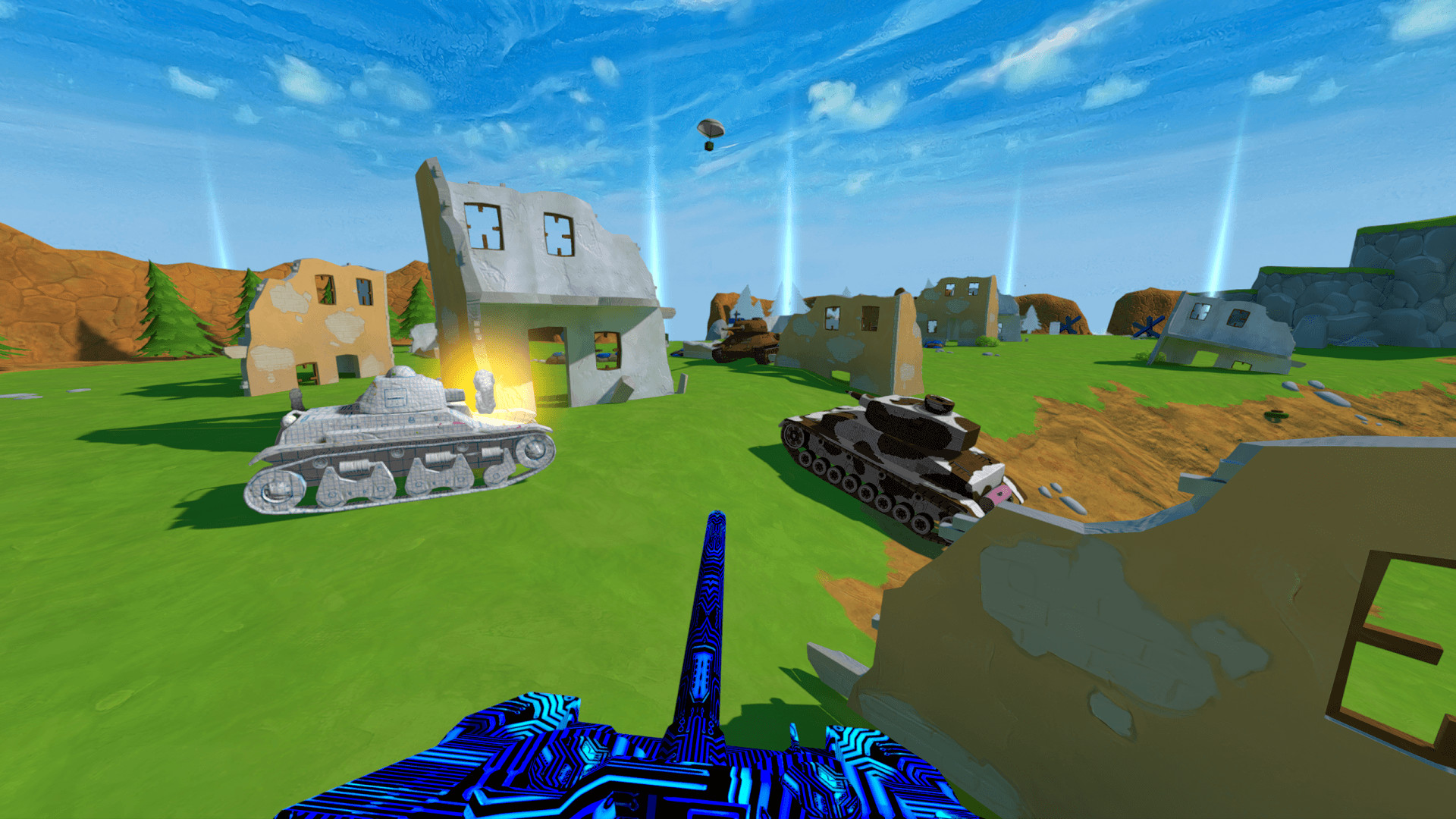 Изображение игры: Panzer Panic VR
