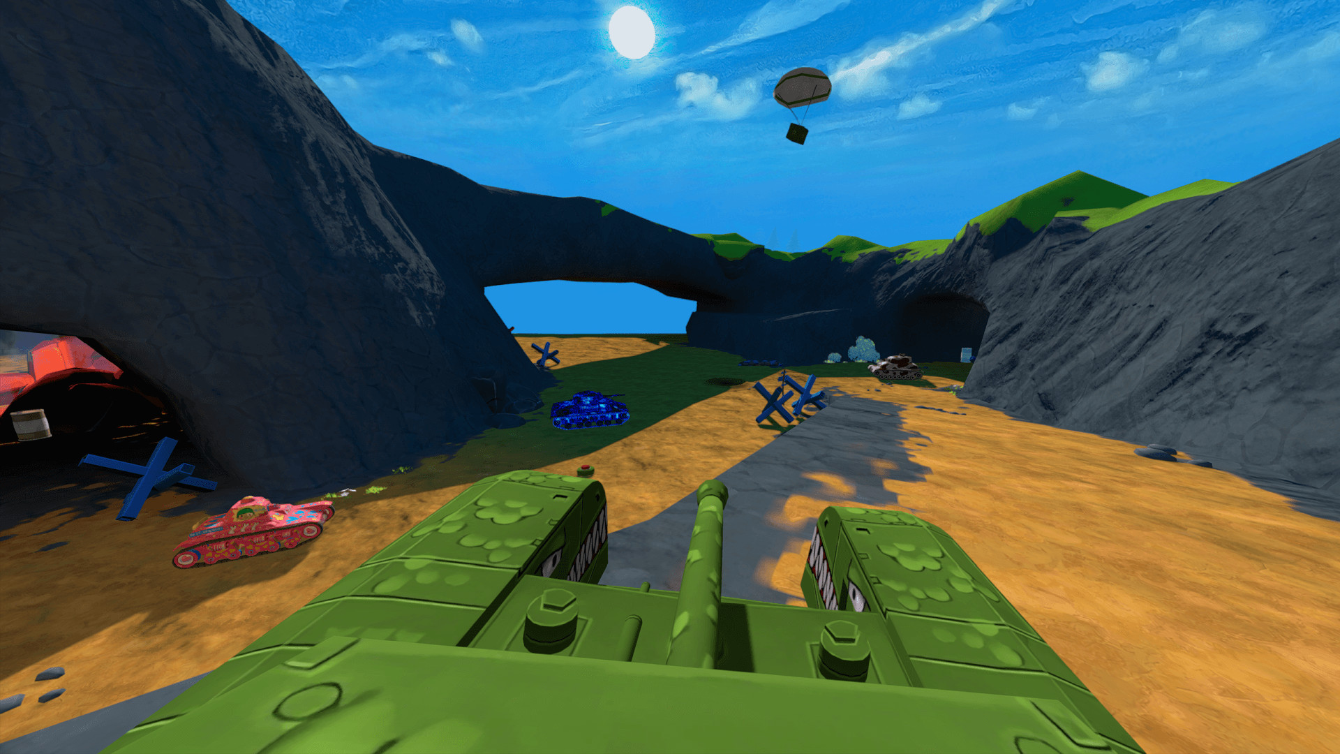 Изображение игры: Panzer Panic VR