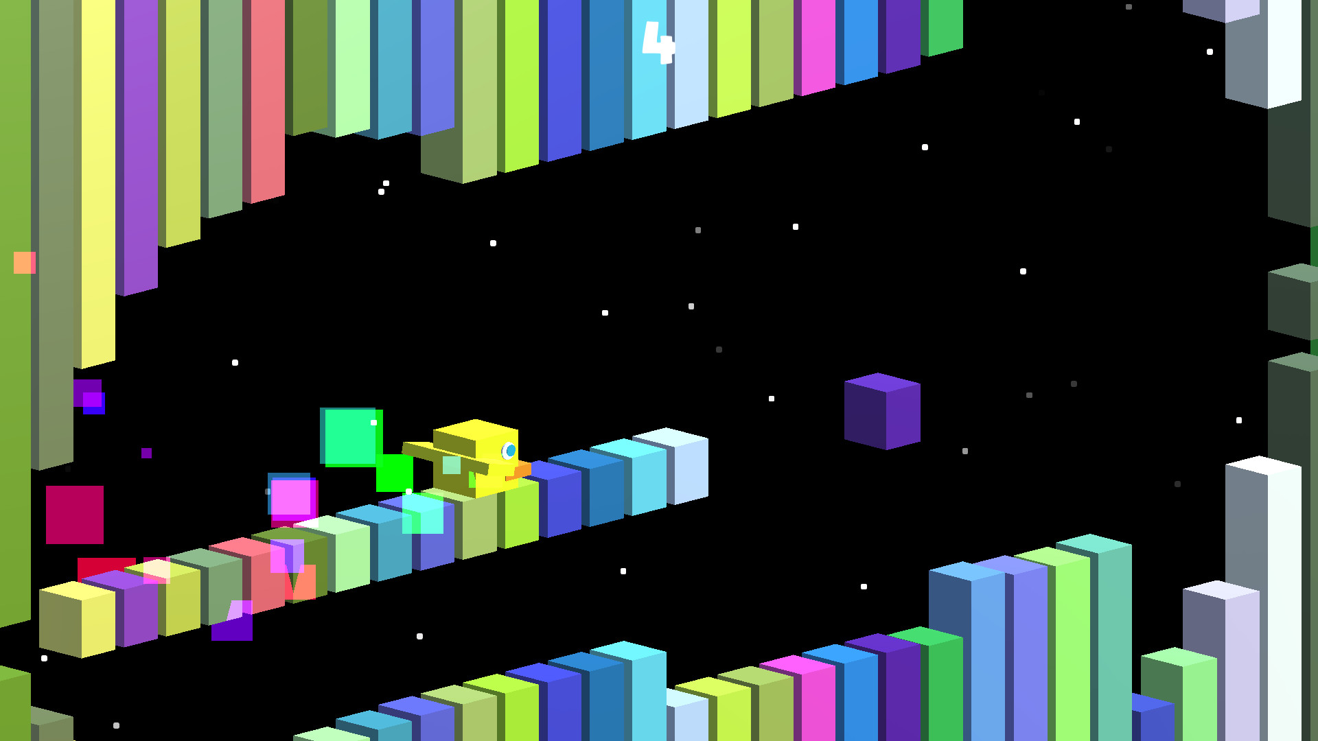 Изображение игры: Rainbow Duck