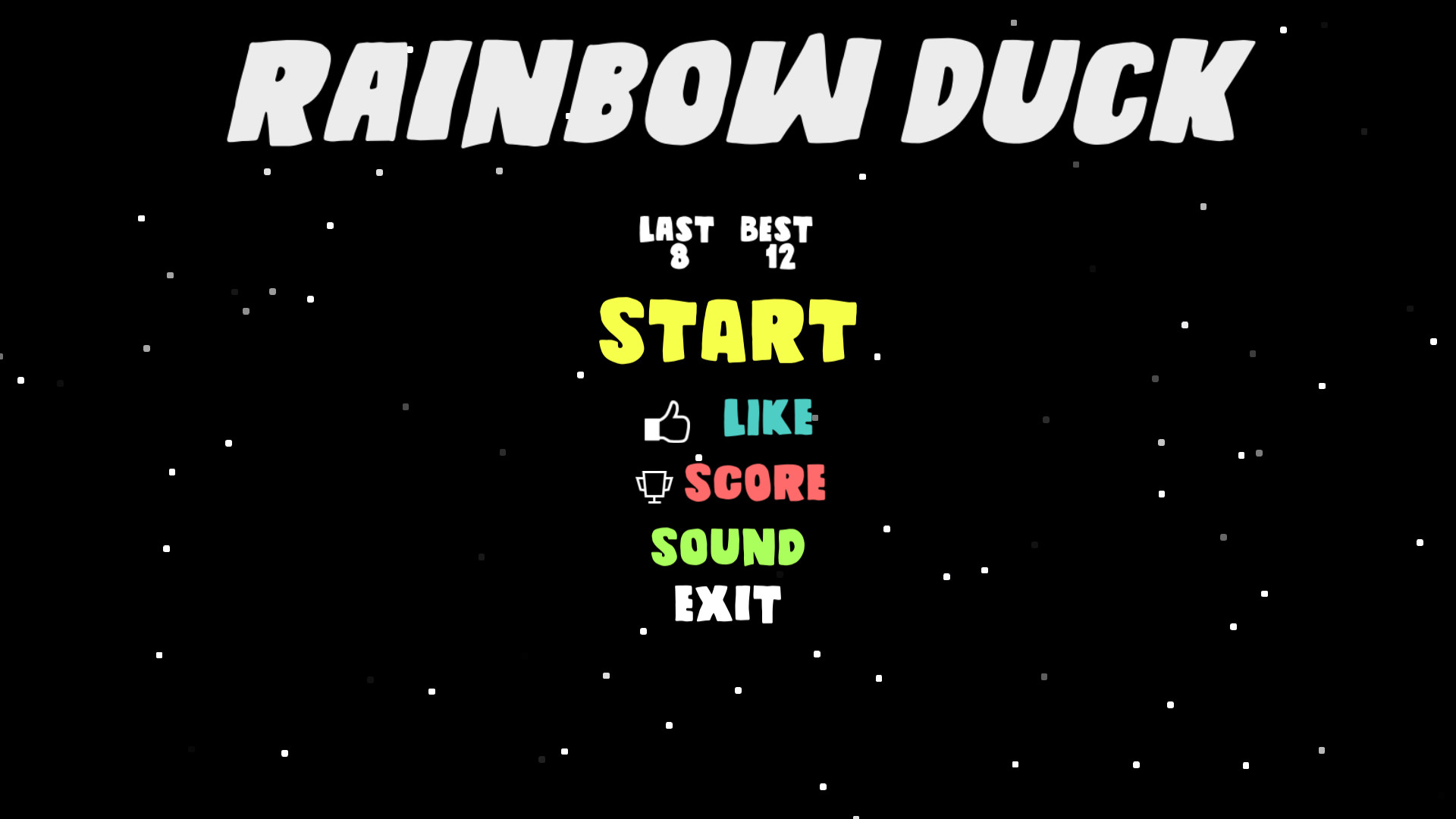 Изображение игры: Rainbow Duck