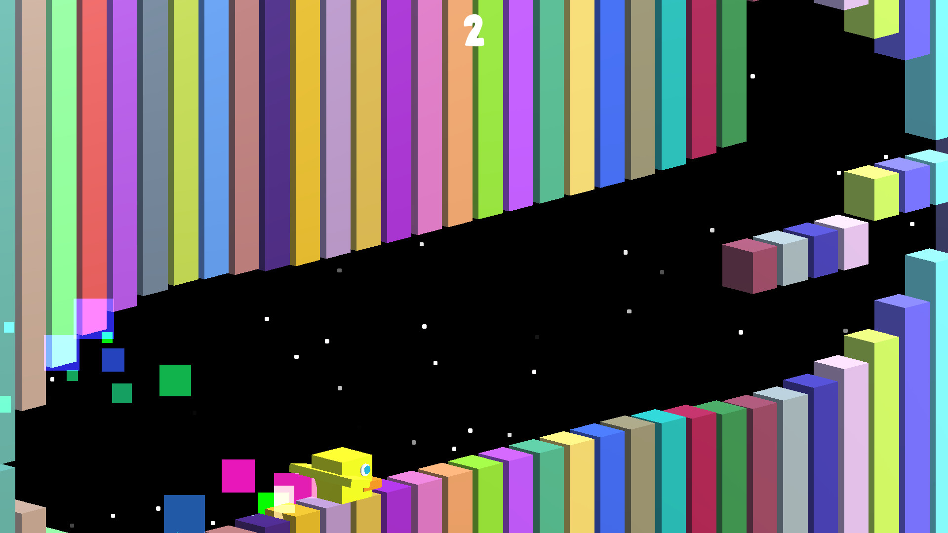 Изображение игры: Rainbow Duck