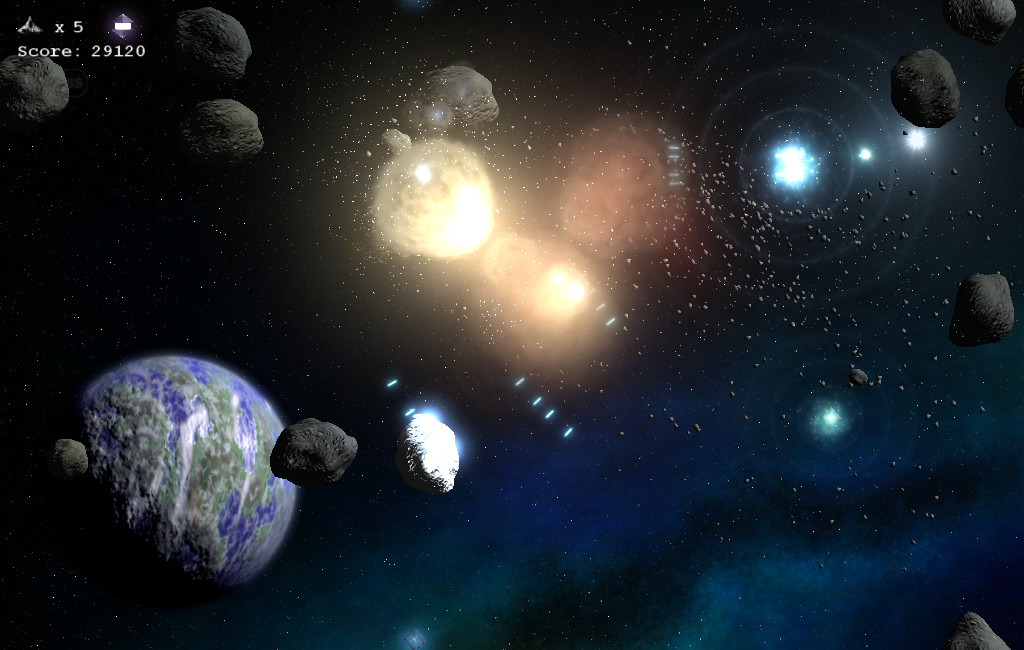 Изображение игры: Asteroids Millennium