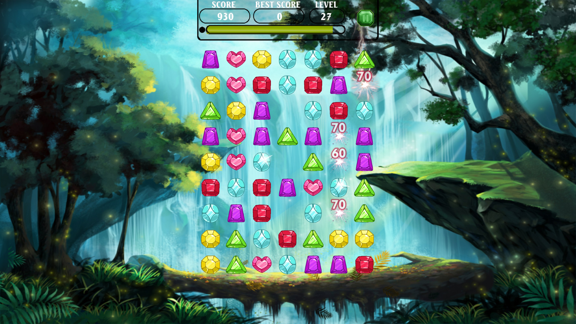 Изображение игры: Jewels of the Mysterious Woodland
