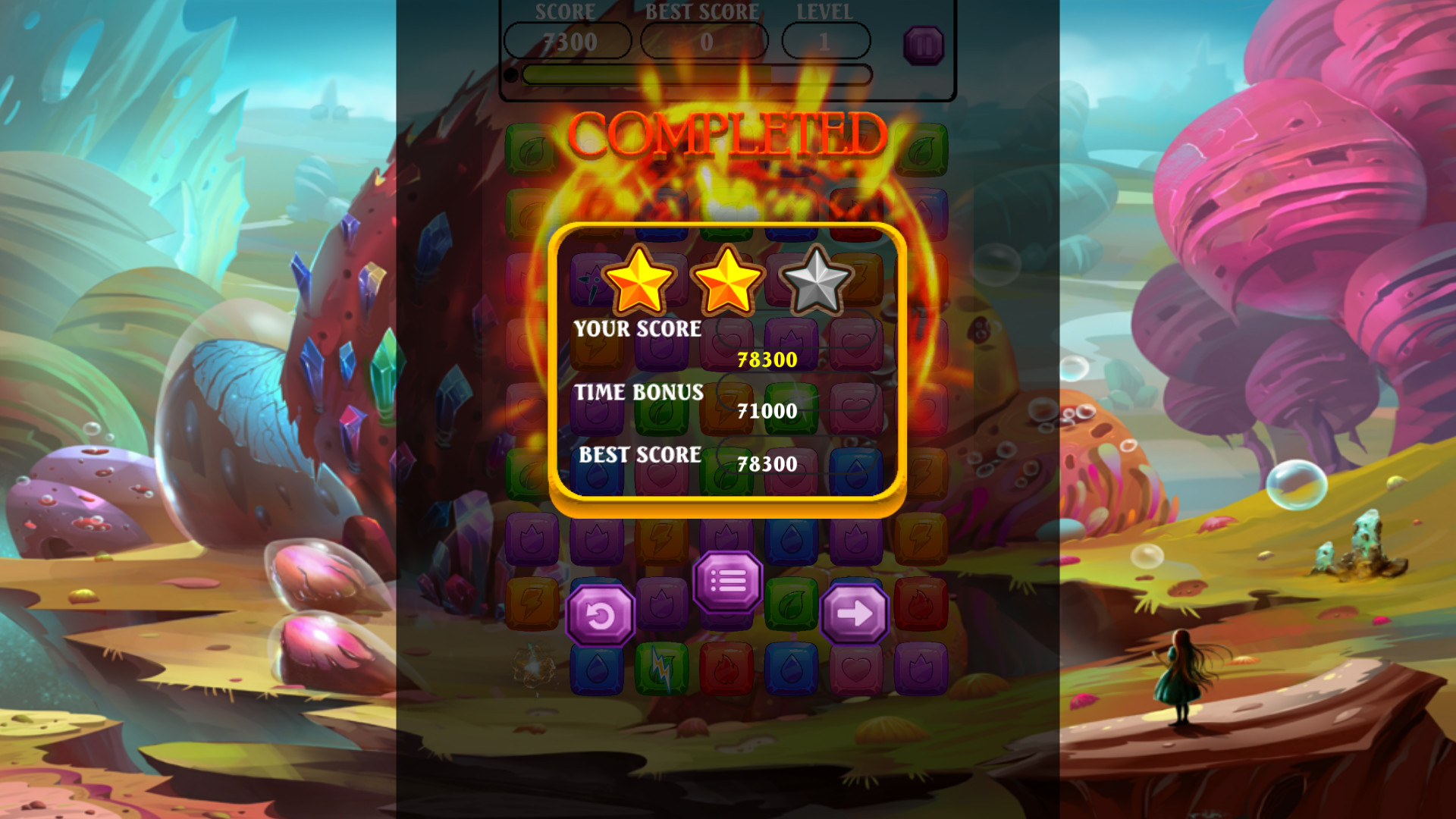 Изображение игры: The Flying Turtle Jewel Quest
