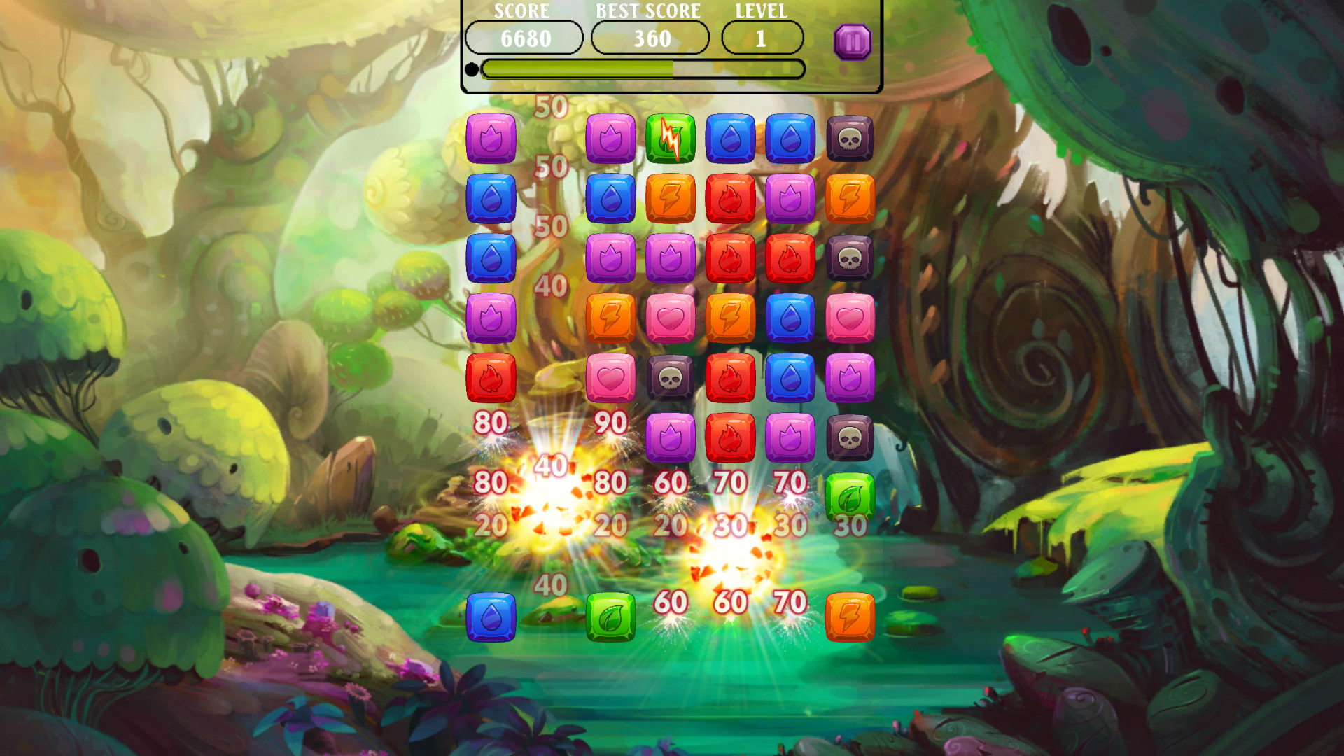 Изображение игры: The Flying Turtle Jewel Quest