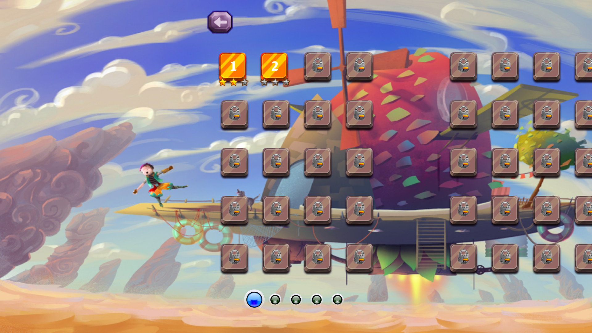 Изображение игры: The Flying Turtle Jewel Quest