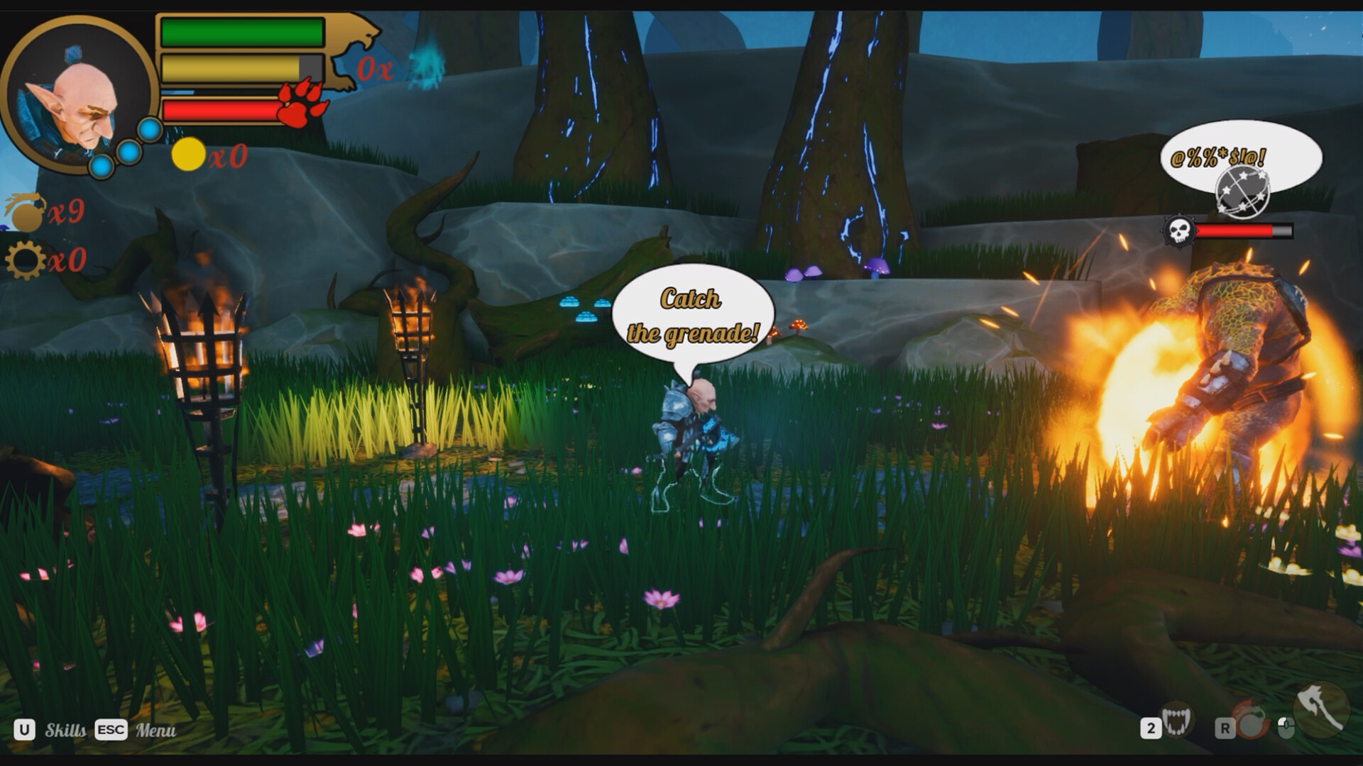Изображение игры: Angry Gnome
